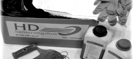 HD Sanioerungstechnik Sanierungsbox - schwarz/weiss Bild