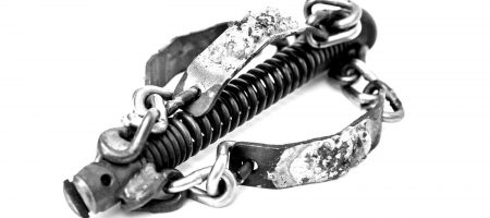 Schleuderkette - schwarz/weiss Bild